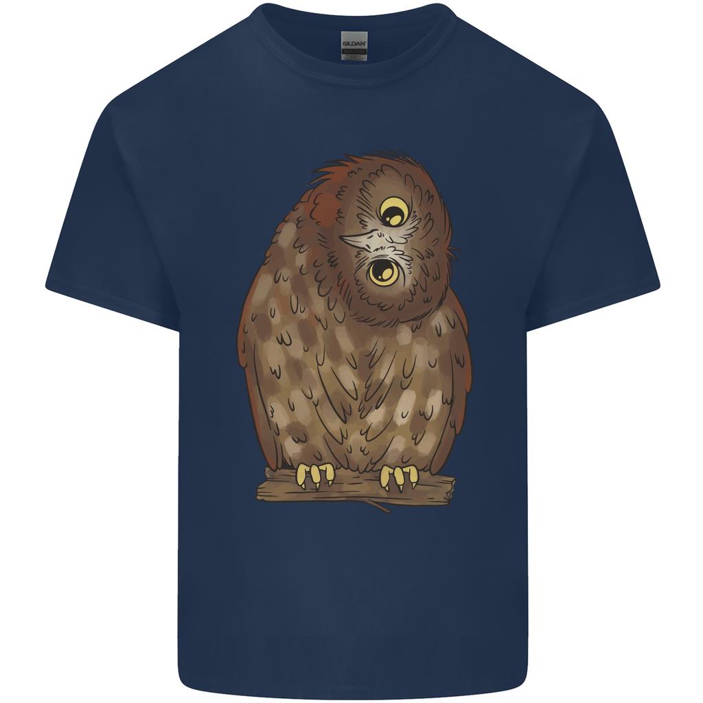 A Funny Owl Unisexs Light Cotton TShirt