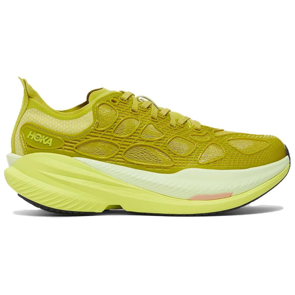HOKA Mach X Caged Pea Green Unisex Sneakers Yellow Citrus 1168932-PNH