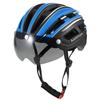Kask rowerowy Aomiun Kask motocyklowy z podświetleniem Odpinany wizjer magnetyczny UV