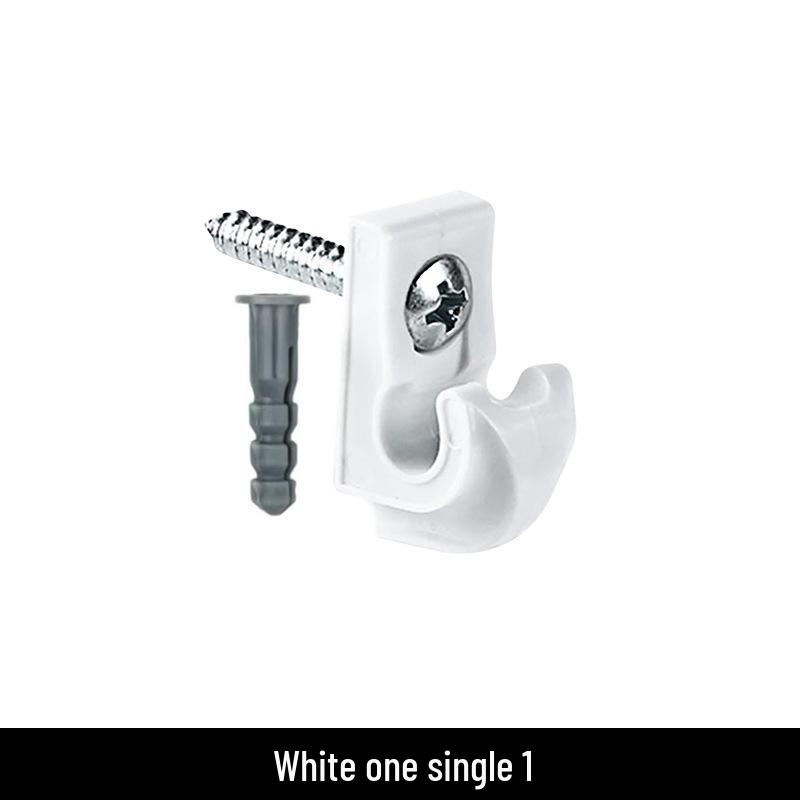 

Ветрозащитные усиленные уличные светодиодные гирлянды крючки - закручивающиеся клипсы для подвешивания