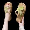 Cool slippers women's summer wear new with skirt platform beach sandals fashionable versatile one-word drag