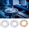 10pcs Thrust   Bearing Miniature High   Flat Steel Bearings Set (F6-12M 6x12x4.5mm)
