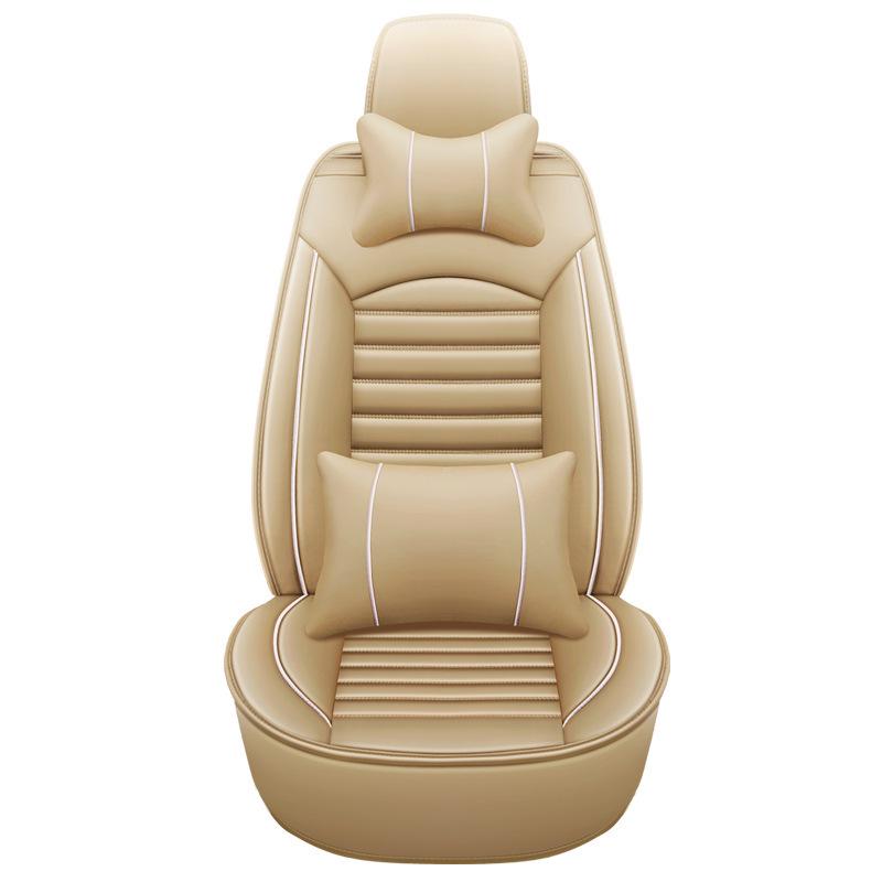 A1 Full Leather Car Seat Cushion - Universal Sport Design