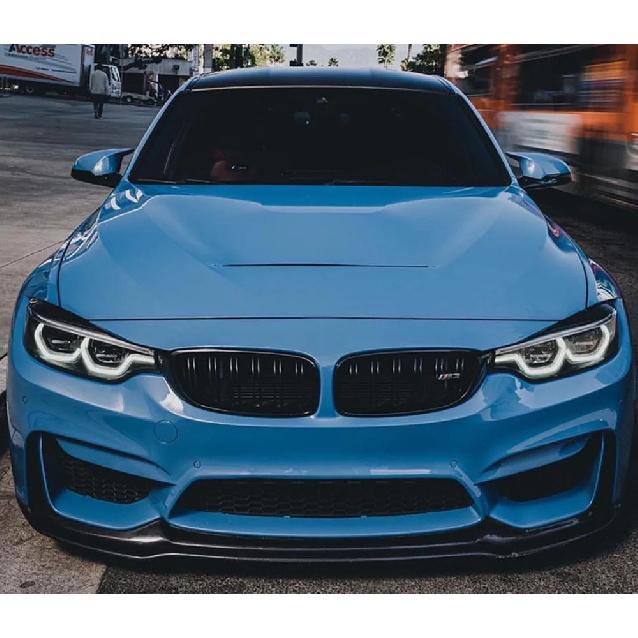 For BMW F80 M3 F82 F83 M4 2015-2020 Front Bumper Lip Chin Splitter Diffuser Spoiler Deflector Protect Guard Car Accessories Part