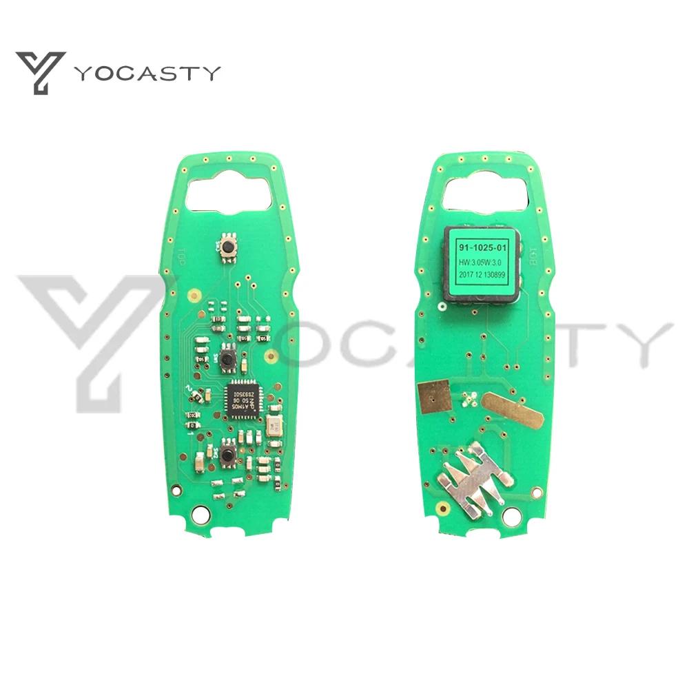 YOCASTY 3 Buttons 433MHz ID49 Smart Remote Control Car Key For Ford Mondeo Edge S-Max Galaxy 2014-2018 DS7T-15K601-D