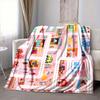 1Pc City Life Adventure Map Blanket Soft And Comfortable Casual Warm Camping Travel Christmas Halloween Xmas Gift Em92822