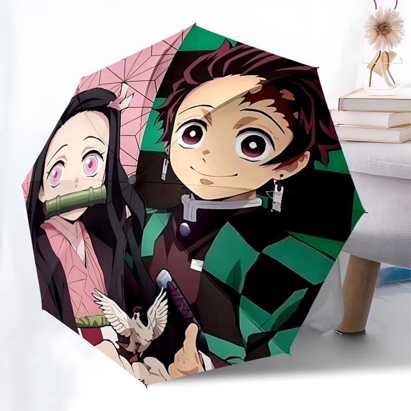 

1pc Snowy Winter WonderlandAutomatic Folding Umbrella with 3-Fold Design, Iron Frame, Outdoor Use, Festive Gift for Fans, Travelers, Daily Use.M021