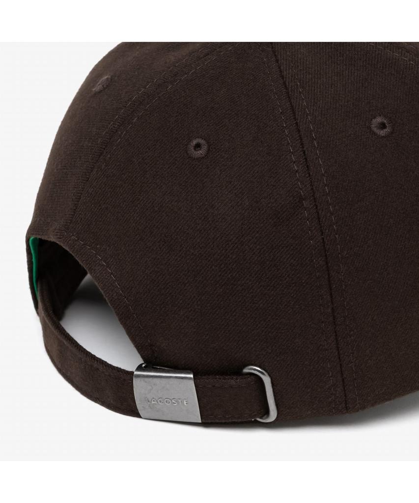 LACOSTE Men'S Corduroy Lettering Patch Ball Cap Rk413E-55N Skb