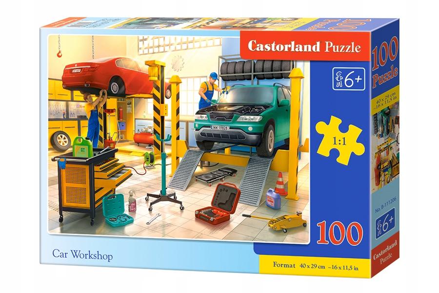 Puzzle 100 B-111206 Car Workshop