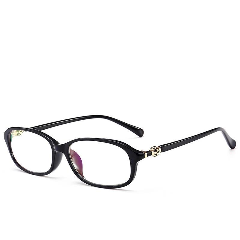 High-Definition Elegant Ladies' Metal Hyperopia Anti-Blue Light Reading Glasses