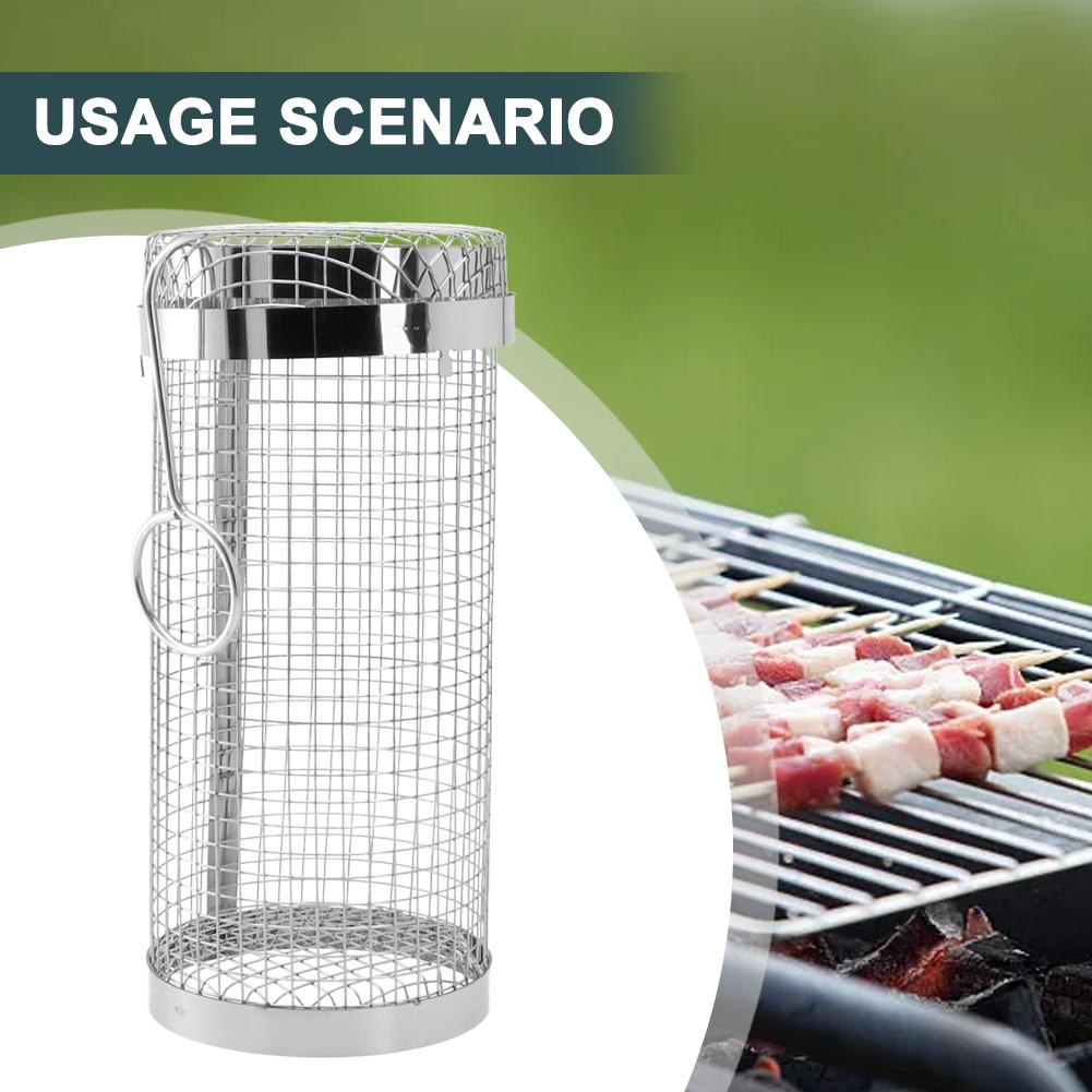 

Сетка клетки для гриля барбекю на открытом воздухе из нержавеющей стали