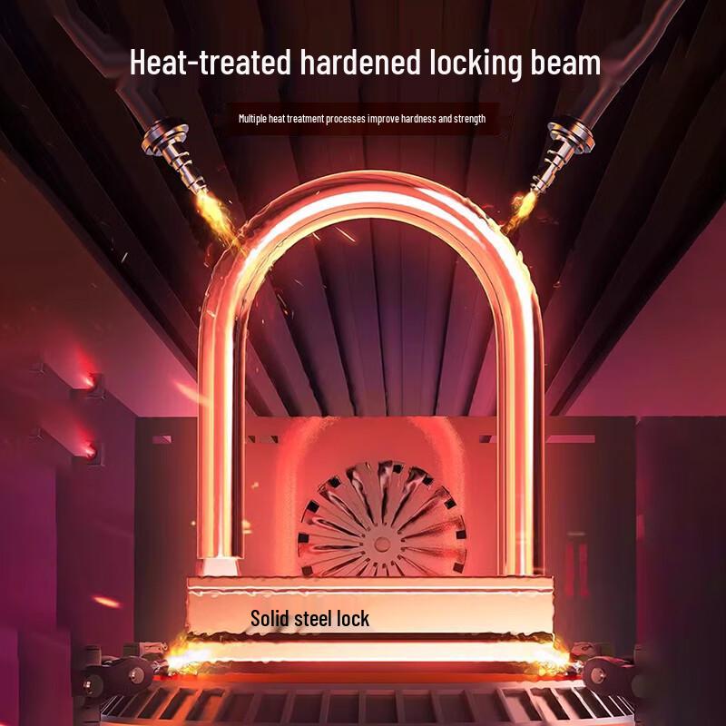 Phoenix U-Lock Anti-Theft Bike and Motorcycle Lock