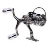 Fishing Reel with Carbon   Rock  Arm Stainless Steel Bearing 4KG Brake 5.2:1 Gear Ratio Double Handle IS1 1500