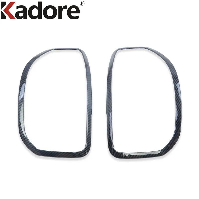 Rear Tail Light Lamp Cover Trim For Hyundai Venue      2024 Carbon Car Taillight Frame Trims Accessories