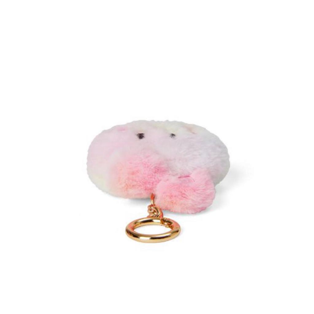 [USED] BT21 Baby Rainbow Flat Face Bag Charm COOKY