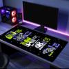Evil Queens Collage  Mouse Pad, Rubber Base, Mouse Pad for Gamers and Office Use, Gaming Desk , Easy To Clean Mat Christmas fan gifts