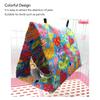 Triangular Shape Bird Tent House Hanging Hooks Hanging Bird Cave  For Cockatiel