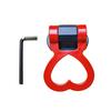 Heart Shape Car Styling Trailer Hooks Sticker Decoration Car Auto Rear Front Trailer Simulation Racing Ring Vehicle Towing Hook