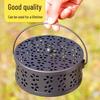 Fireproof Stainless Steel Mosquito Coil Holder with Lid and Ash Catcher
