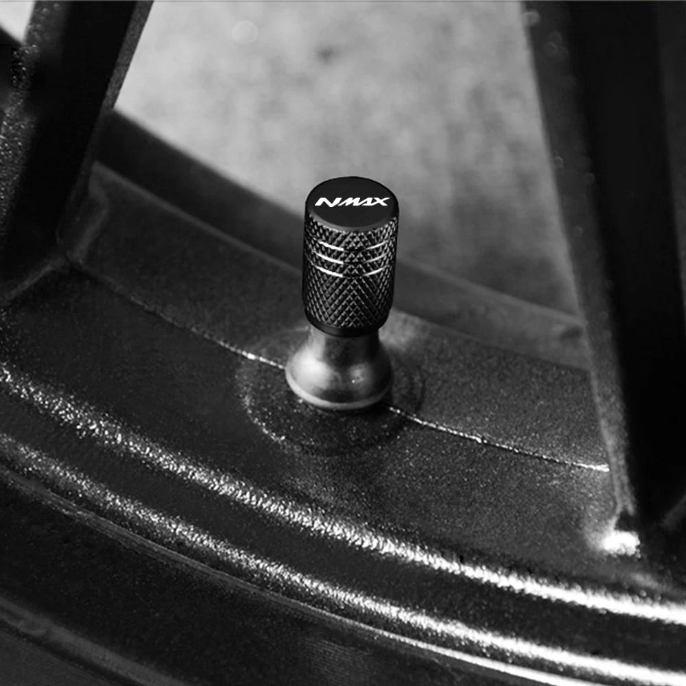 For YAMAHA NMAX 125 155 NMAX125 NMAX155 Motorcycle CNC Aluminum Wheel Tire Valve Airtight Caps Dustproof Cover Accessories