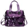 Fashion Women Oxford Cloth Pattern Travel Shoulder Bag Hand Bag Mummy Bag