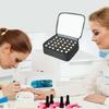 Nail Polish Organiser Case Portable Makeup Bag Travel Storage For Manicurist Nail Polish Storage Box