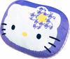 Sanrio Characters Hello Kitty Body Pillow Micro Fabric Plush Toy Nap Pillow Purple 32x23x10cm by Morishita Makura (Face-Cut Cushion)