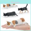 Static Pvc Cat Toy Model For Childrens Room Decor And Educational Use