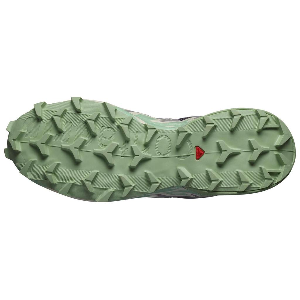 SALOMON Speedcross 6 Castlerock Smoke Green Damen Sneaker Grau Vanilla-Ice L47582000