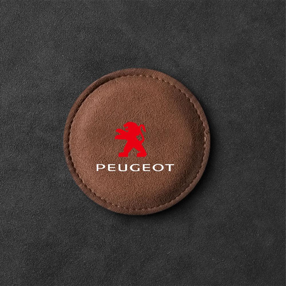Car Accessories Center Console Water Cup Anti-Slip Mat Fur Coaster For Peugeot 206 307 308 3008 207 208 U407 508 2008 5008 107