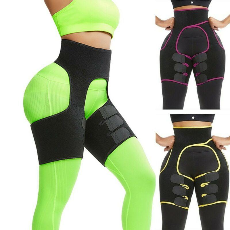 Neoprene Thigh Womens Shaper High Waist Leg Slimming Trimmer Wrap Shapewear Belt