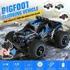 1:14 Scale 2.4G RC Bigfoot Truck, 20km/h High Speed Off-Road Crawler with PVC Anti-Crash Shell for Kids