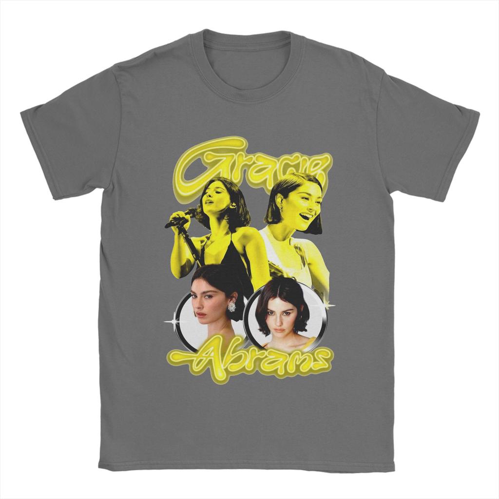 Gracie Abrams T-Shirt Herren Mode 100% Baumwolle T-Shirt Rundhals Kurzarm T-Shirts Partykleidung