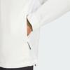 adidas Multi UPF Wind.RDY Jacket Outdoor Windproof Sports Zip Hooded Jacket Men Jackets White JG5709