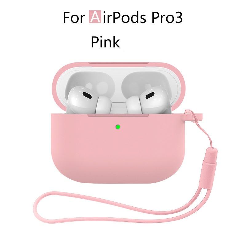 Silicone Case For AirPods Pro 3 Transparent Soft TPU Earphone Shockproof Protective Case Cover For AirPods Pro 3 Earbuds Shell