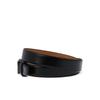 Daks Italian Leather Black Hook Belt Dbbe6e373bk