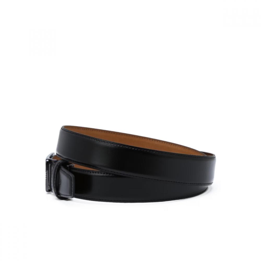 Daks Italian Leather Black Hook Belt Dbbe6e373bk