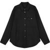 JNBY Women's 2024 Winter Wool Blend Shirt Collar Coat