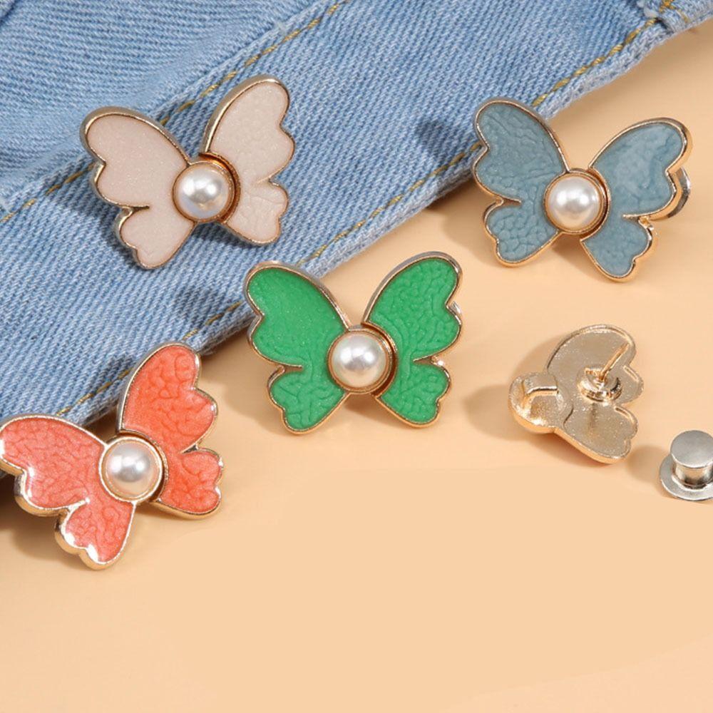 Removable Jean Button Waist Buckle Zinc Zinc Alloy  Personalities   Women