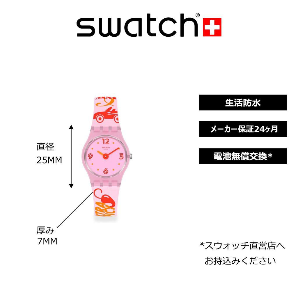 Swatch Monthly Drops LP164 Pink Watch