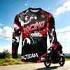 Unisex Outdoor Training Long Sleeve T‑Shirt, Croatian Print Breathable Quick Dry Sports Tee