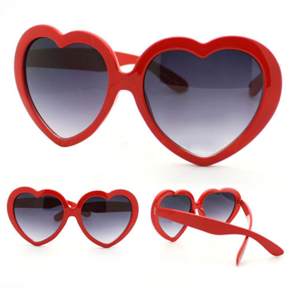 Funny Love Heart Shape Women s Sunglasses Fashion Summer Sunglasses Sun Glasses Gift for Men s Eyewear синий