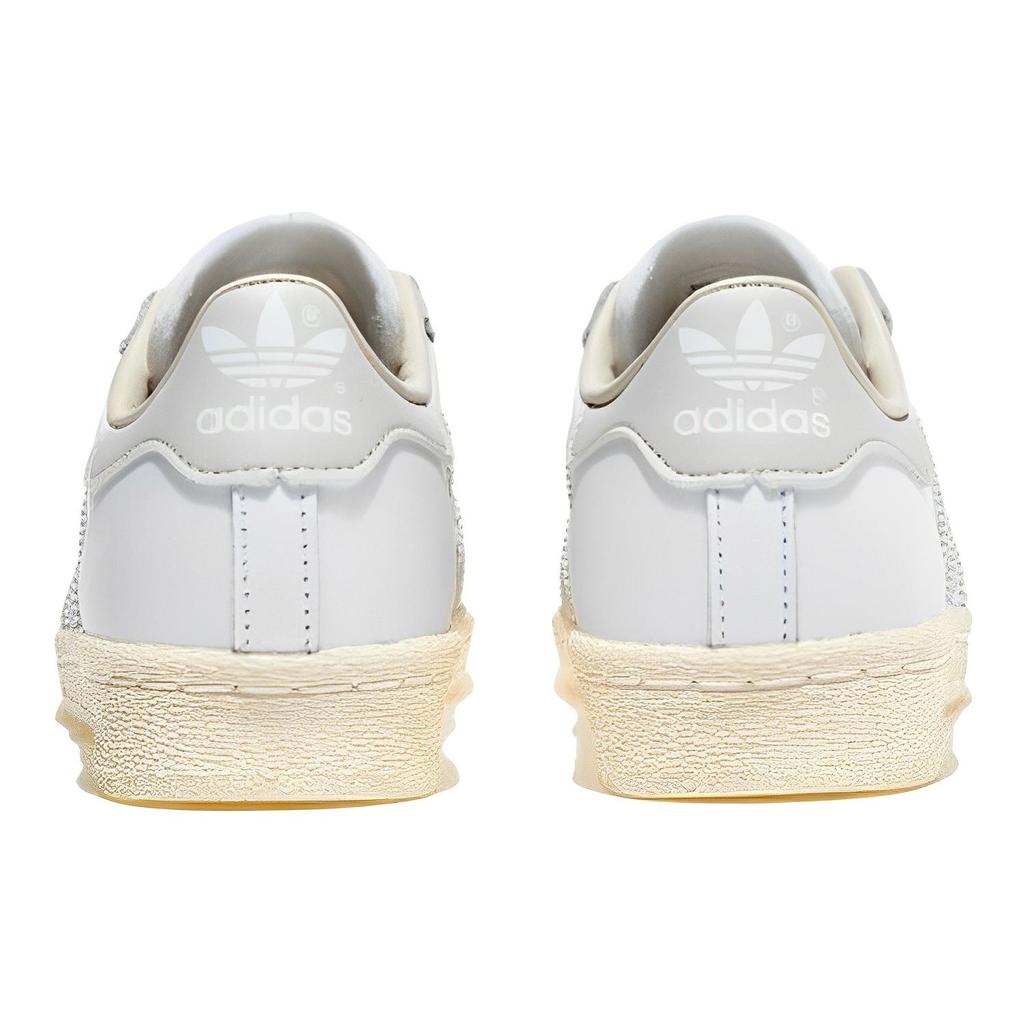 adidas Originals Superstar 82 Comfortable Versatile Low-Top Sneakers Unisex Sneakers White Gray IF5417
