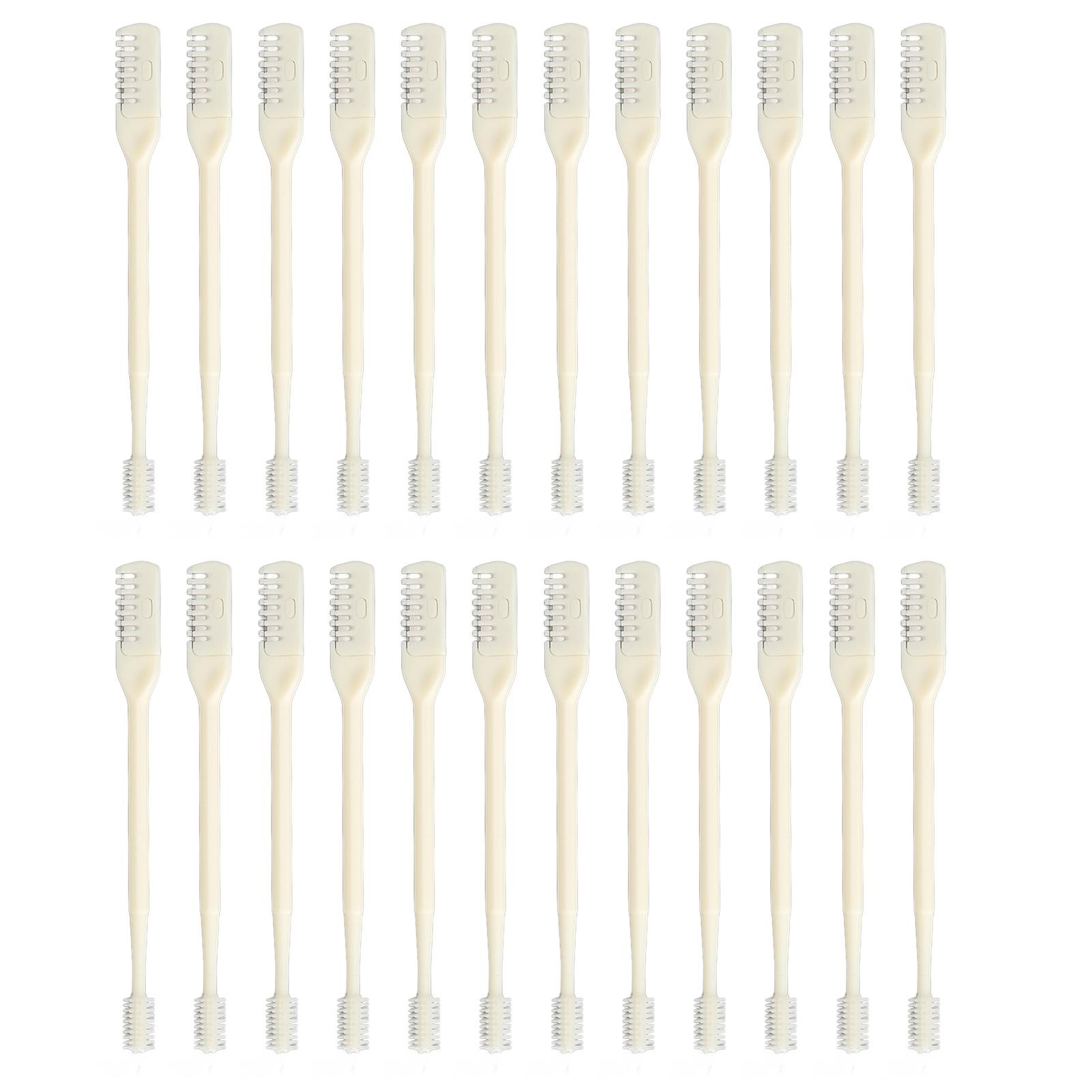 

24 шт. вращающийся на 360 градусов триммер для удаления волос в носу с двойной головкой пинцет для выщипывания волос в носу резак