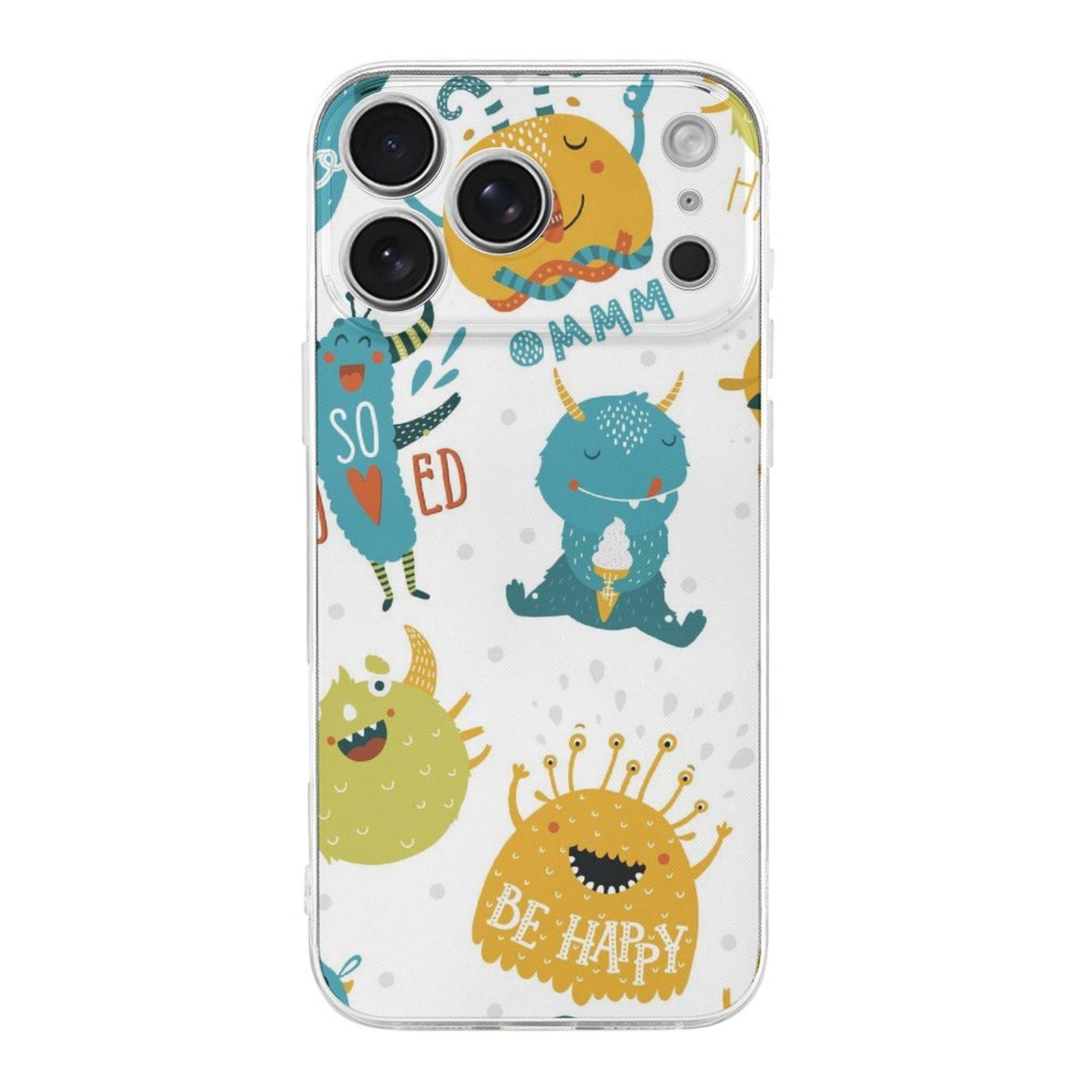 

1 Pack For Iphone 17/17Air/17Pro/17ProMax Tpu Phone Case With Protective Curved Frame, Slim Matte Finish, Anti-Slip Hand Feel, IPHONE-17ProMax белый