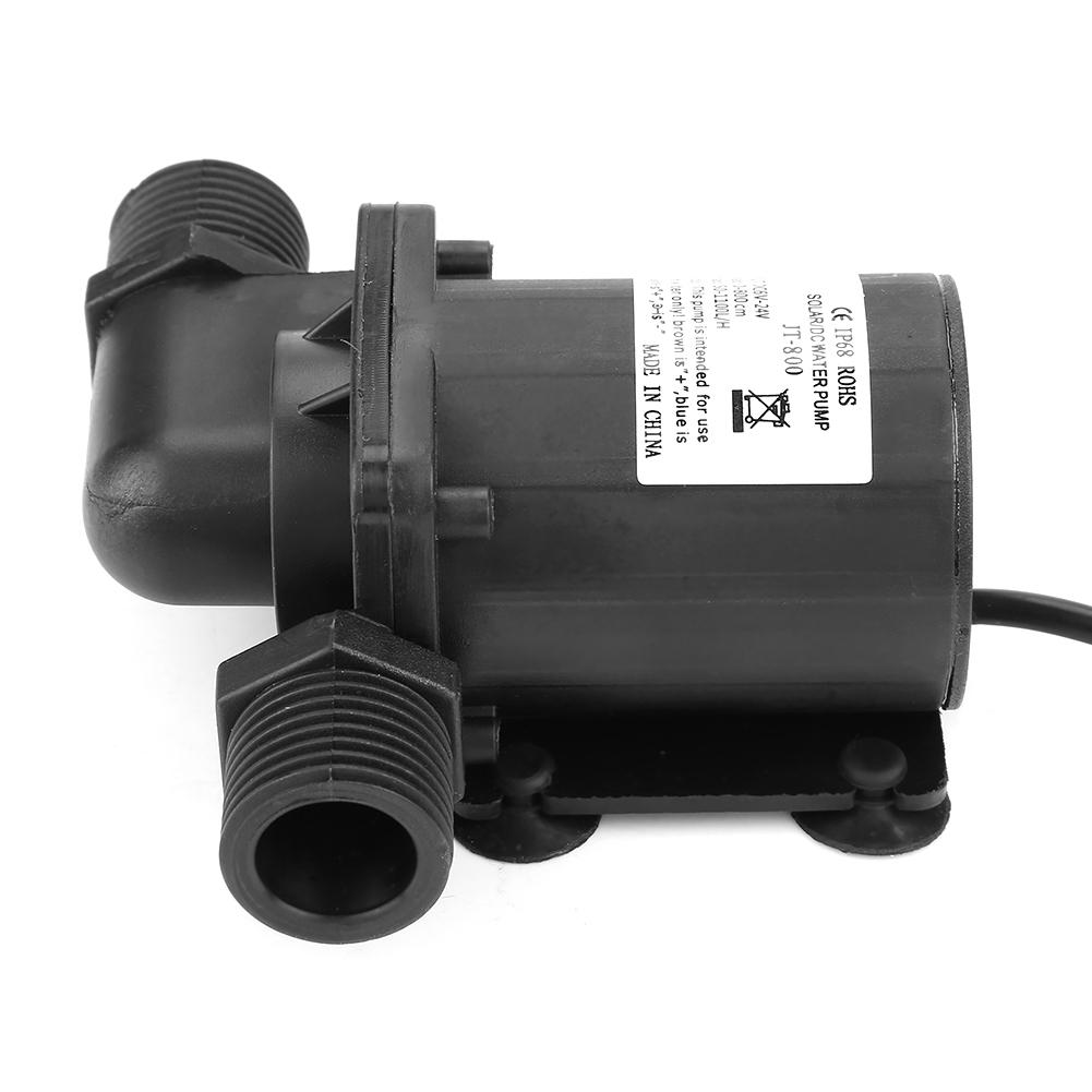 Mini High Hydraulic Head DC Brushless Boost Water Pump 24V 40 celsius 100 celsius