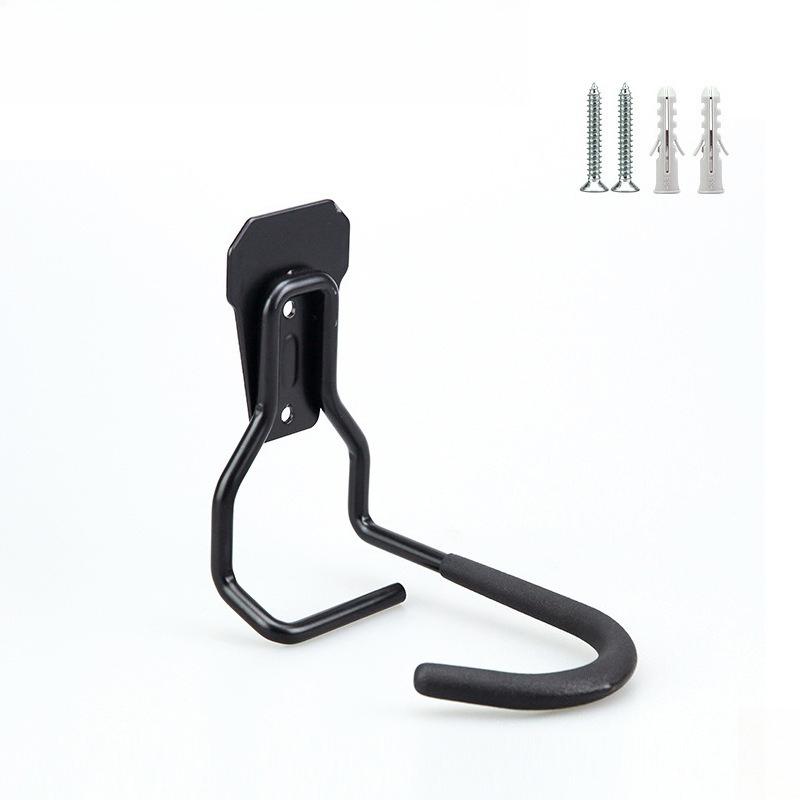 Wall Mount Bicycle Hook Vertical Horizontal Bike Rack Heavy Duty Front Tire Hanger for Garage Home Storage Organizer
