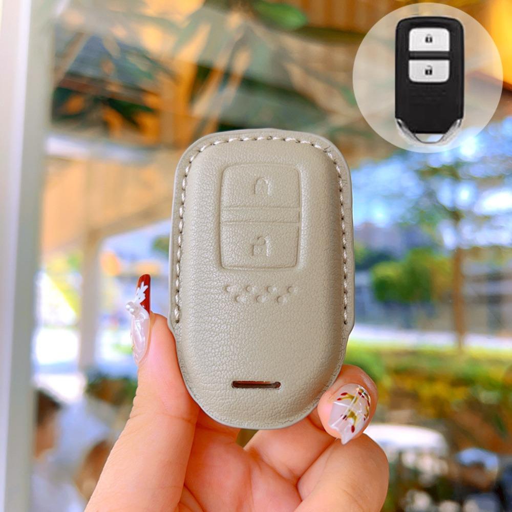 Handmade for Honda Accord Key Cover Genuine Leather Civic Key Case Car Accessories