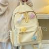 Schoolbagins Schoolbag Women's Bag New Backpack Large Capacity Backpack Primary School Students Versatile Ins Wind Sweet and Light