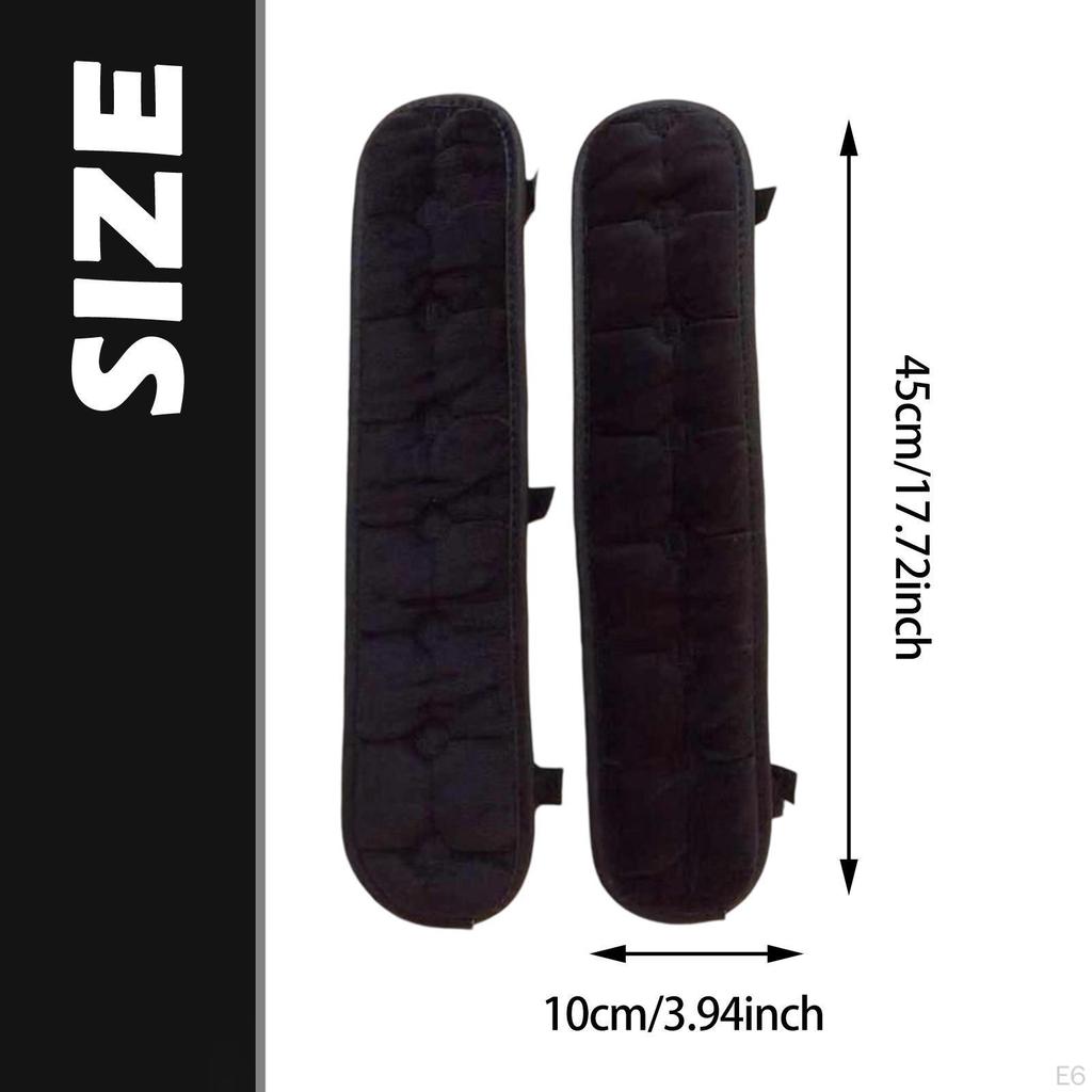 2 Pieces Chair Armrest Pad Office Cushion Elbow Support Arm Rest Velvet Material